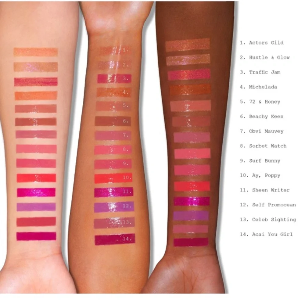 Smashbox Gloss Angeles Lip Gloss in Michelada NWT - Picture 8 of 8